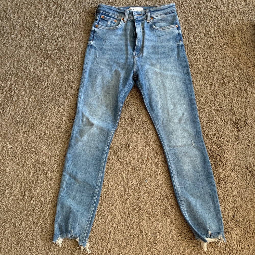 Zara high waisted jeans